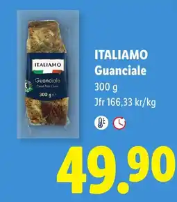 Lidl Italiamo guanciale erbjuda