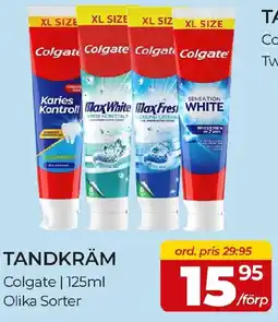 Matrix Butikerna Colgate tandkräm erbjuda