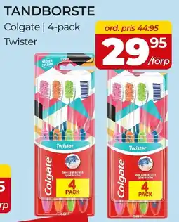 Matrix Butikerna Colgate tandborste twister erbjuda
