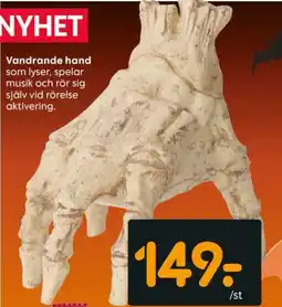 Rusta Vandrande hand erbjuda