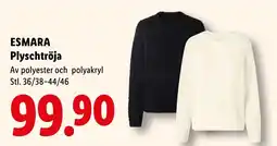 Lidl Esmara plyschtröja erbjuda