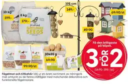 Rusta Fågelmat och tillbehör erbjuda