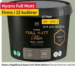 Rusta Nyans Full Matt Edition erbjuda