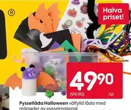 Rusta Pyssellåda Halloween erbjuda