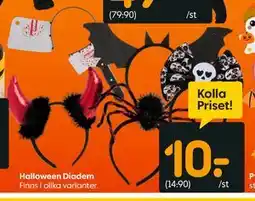 Rusta Halloween Diadem erbjuda