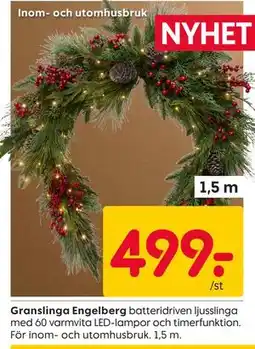 Rusta Granslinga Engelberg erbjuda