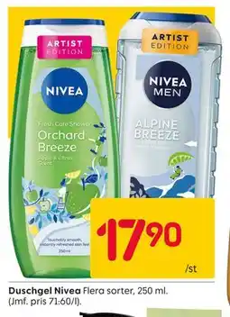 Rusta Duschgel Nivea erbjuda