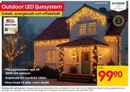 Rusta Outdoor LED ljussystem erbjuda