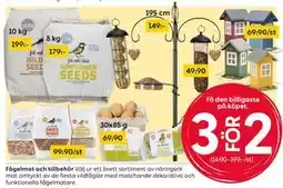 Rusta Fågelmat och tillbehör erbjuda