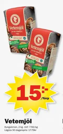 Pekås Vetemjöl erbjuda