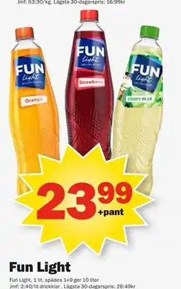 Pekås Fun Light erbjuda