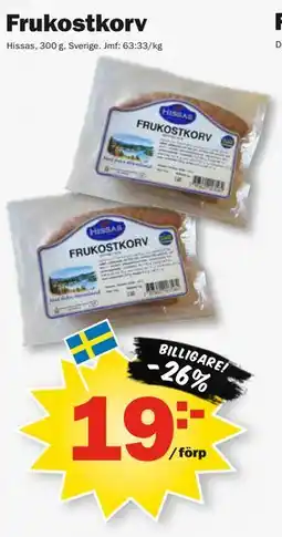 Pekås Frukostkorv erbjuda