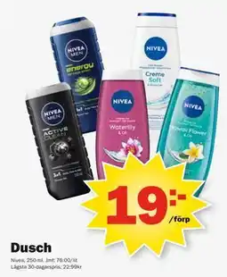 Pekås Dusch erbjuda