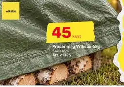 Byggmax Presenning Wiksbo 68gr erbjuda