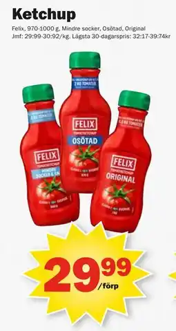 Pekås Ketchup erbjuda