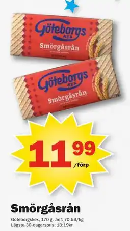 Pekås Smörgåsrån erbjuda