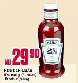 ÖoB HEINZ CHILISÅS erbjuda