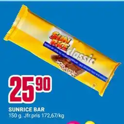 ÖoB SUNRICE BAR erbjuda