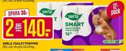 ÖoB SERLA TOALETTPAPPER erbjuda