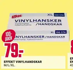 ÖoB EFFEKT VINYLHANDSKAR erbjuda
