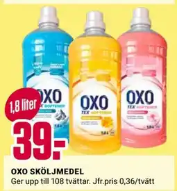ÖoB OXO SKÖLJMEDEL erbjuda