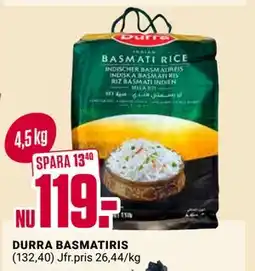 ÖoB DURRA BASMATIRIS erbjuda