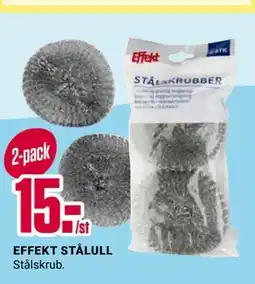 ÖoB EFFEKT STÅLULL erbjuda