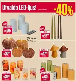 ÖoB Utvalda LED-ljus erbjuda