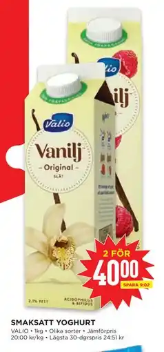 Willys SMAKSATT YOGHURT erbjuda