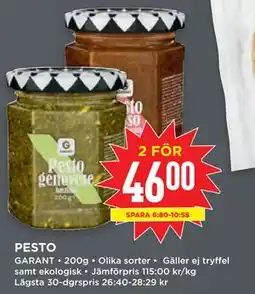 Willys PESTO erbjuda