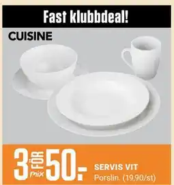 ÖoB SERVIS VIT, Medlemspris erbjuda