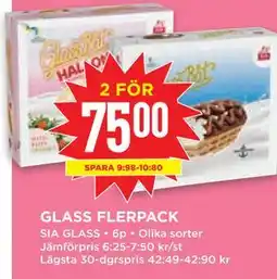 Willys GLASS FLERPACK erbjuda