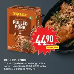 Willys PULLED PORK erbjuda