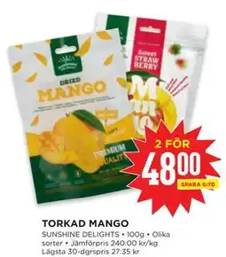 Willys TORKAD MANGO erbjuda