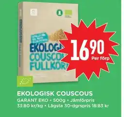 Willys EKOLOGISK COUSCOUS erbjuda