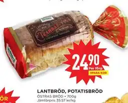 Willys LANTBRÖD, POTATISBRÖD erbjuda