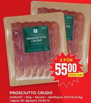 PROSCIUTTO CRUDO