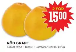 Willys Hemma RÖD GRAPE erbjuda