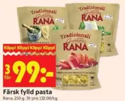 ICA Kvantum Färsk fylld pasta erbjuda