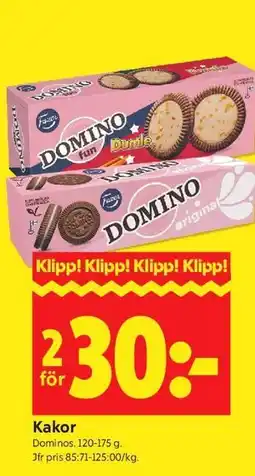 ICA Kvantum Kakor erbjuda
