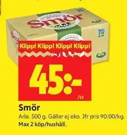 ICA Kvantum Smör erbjuda