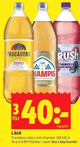 ICA Kvantum Läsk erbjuda