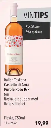 Citti Castello di Ama Purple Rosé IGP, EUR 19.99 erbjuda