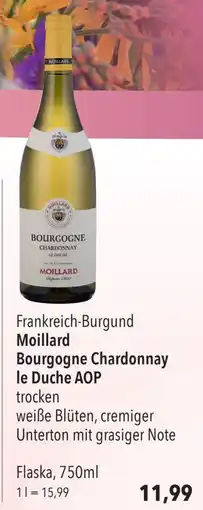 Citti Moillard Bourgogne Chardonnay le Duche AOP, EUR 11.99 erbjuda