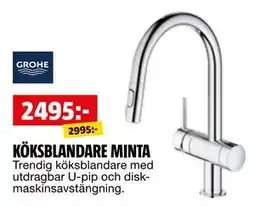 Bauhaus KÖKSBLANDARE MINTA erbjuda