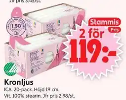ICA Supermarket Kronljus, Medlemspris erbjuda
