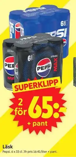 ICA Supermarket Läsk erbjuda