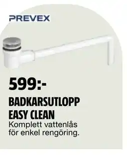 Bauhaus BADKARSUTLOPP EASY CLEAN erbjuda