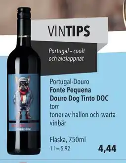 Citti Fonte Pequena Douro Dog Tinto DOC, EUR 4.44 erbjuda