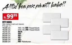 Bauhaus VITT KAKEL erbjuda